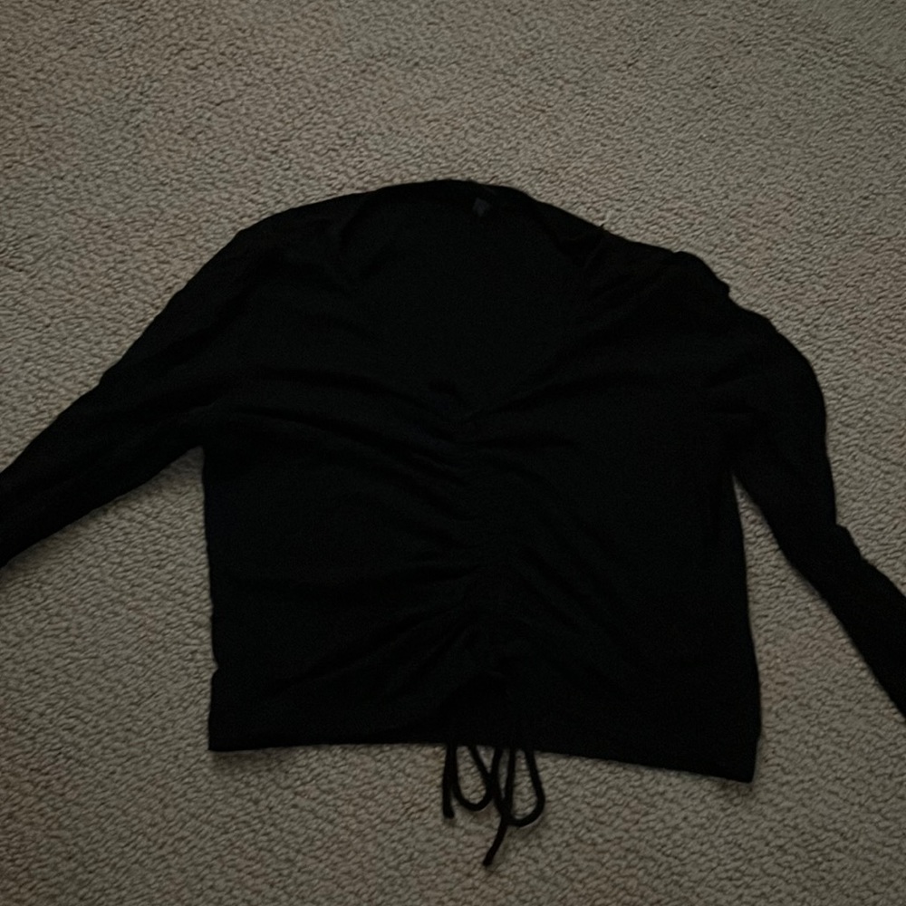 Wild Fable Black V cut shirt